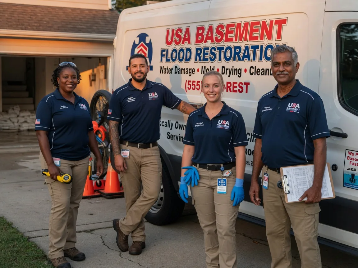 Basement Flood Cleanup company in Saint David, ME